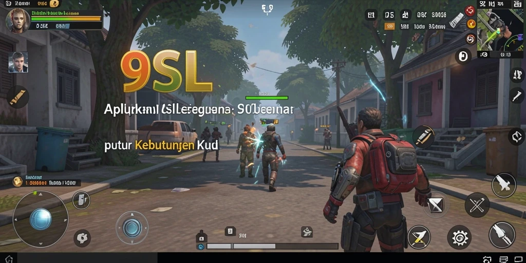 Screenshot utama 9SL dengan tampilan antarmuka aplikasi Utility.
