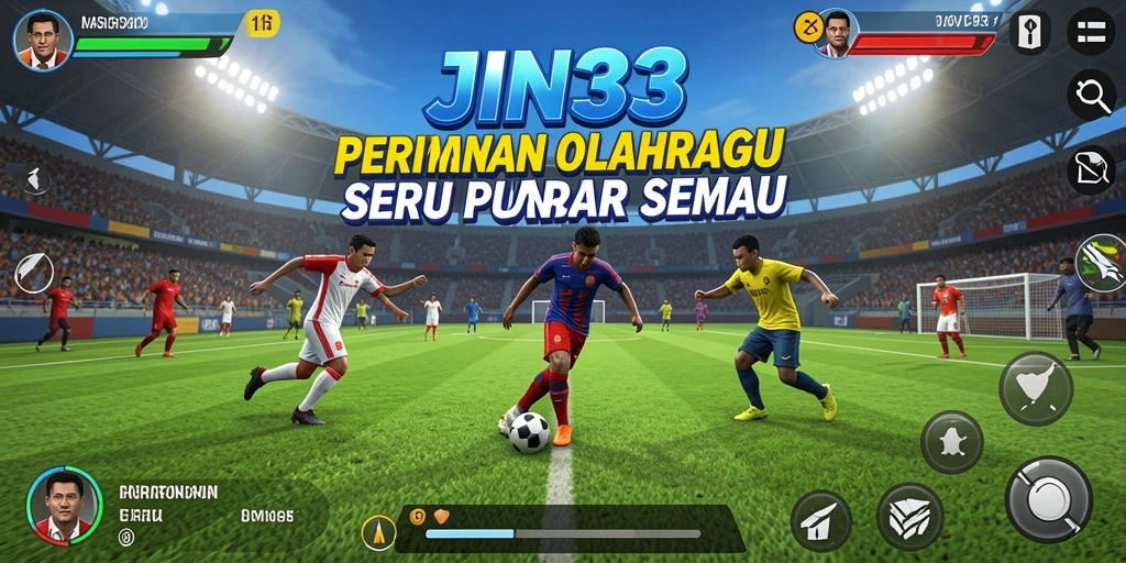 Tampilan gameplay yang menarik dan penuh aksi dari JIN33.