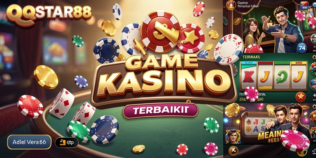 Screenshot utama QQSTAR88 menampilkan gameplay Kasino yang seru dan mengasyikkan.